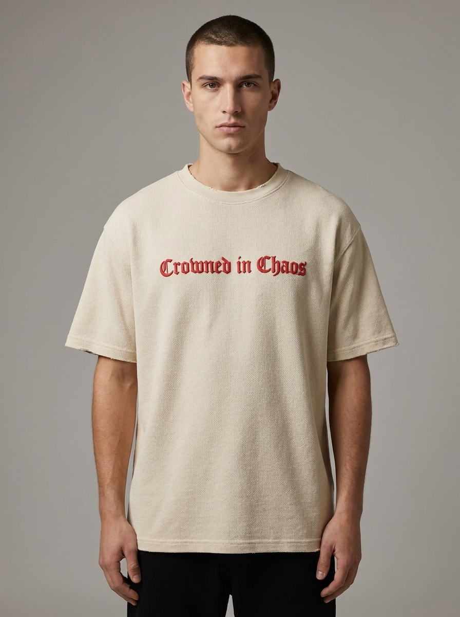 Mystic Guardian Puffed 3D Print Tshirt - Image 2